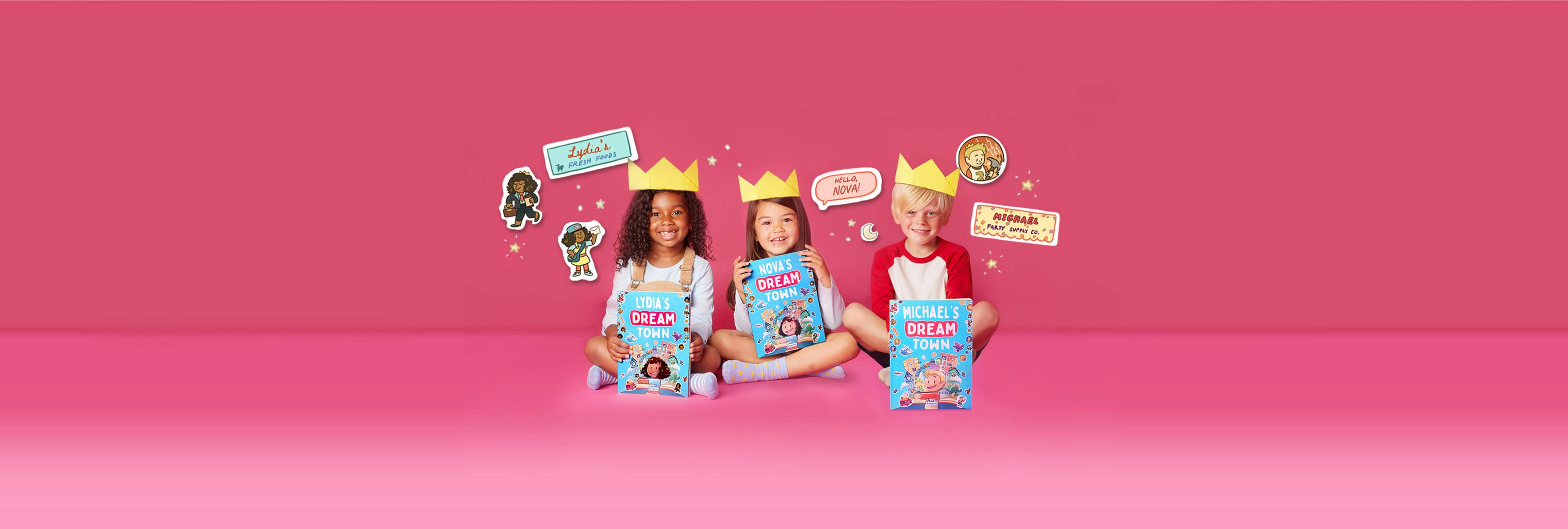 Dream Town Sticker Book